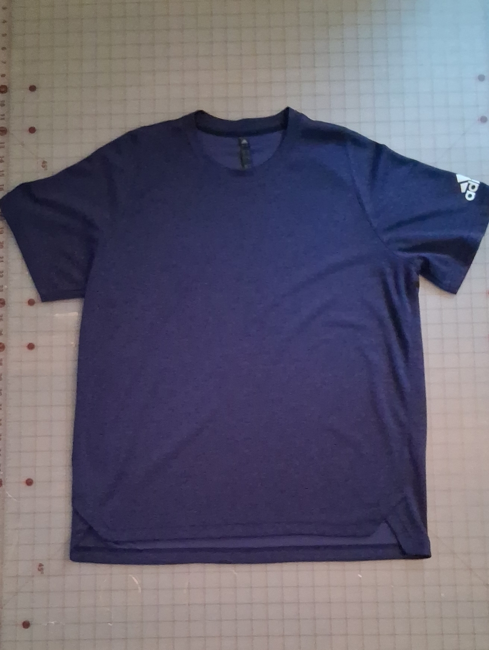 adidas Men's Dark Blue Athletic XL Tee
